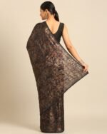 Women Embellished Georgette Saree - Image 3