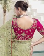 Women Premium Fashion Ethnic Saree - Image 4